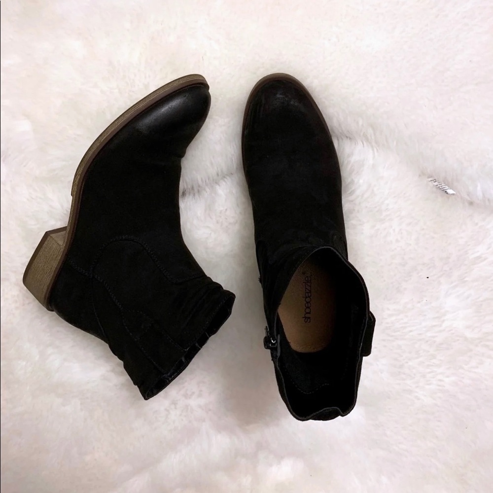 Black Suede Ankle Boots